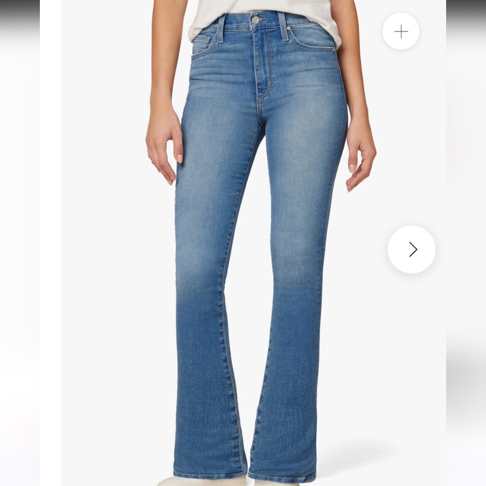 Joe's Blue High Rise Flare Denim